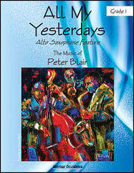 All My Yesterdays Jazz Ensemble sheet music cover Thumbnail